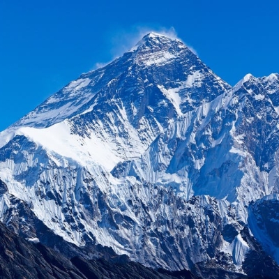 Mount Everest grows